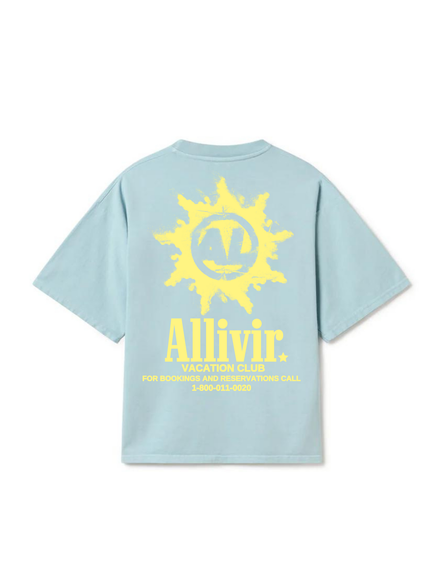 Allivir Vacations T-Shirt - Ocean Blue