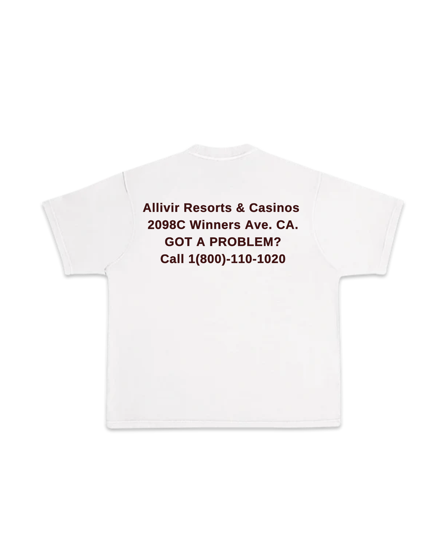 Allivir Dice T-Shirt - White