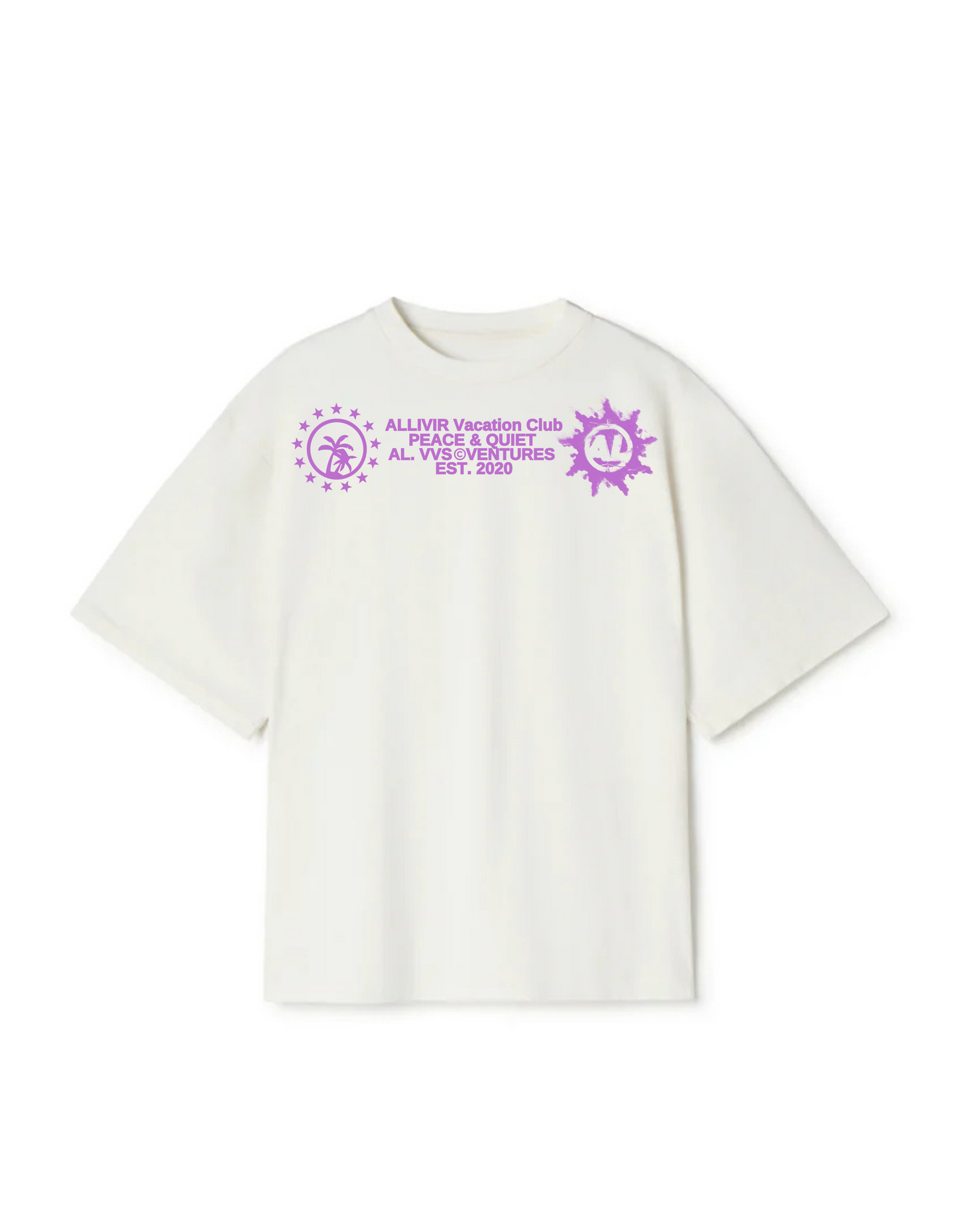 Allivir Vacations T-Shirt - White