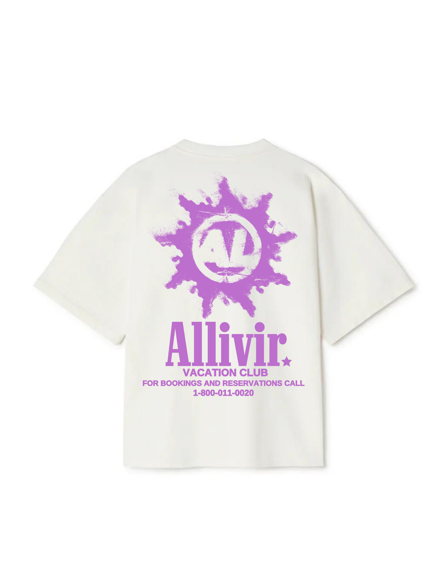 Allivir Vacations T-Shirt - White
