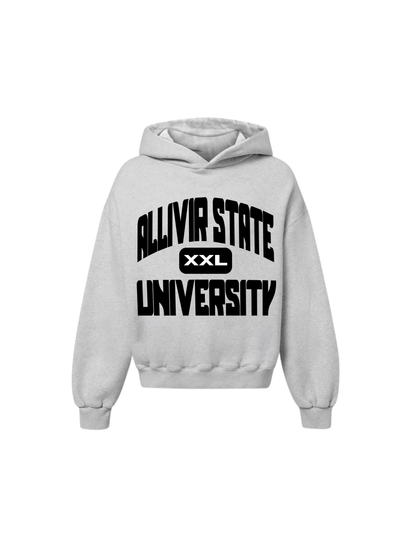 Allivir University Hoodie - Heather Grey