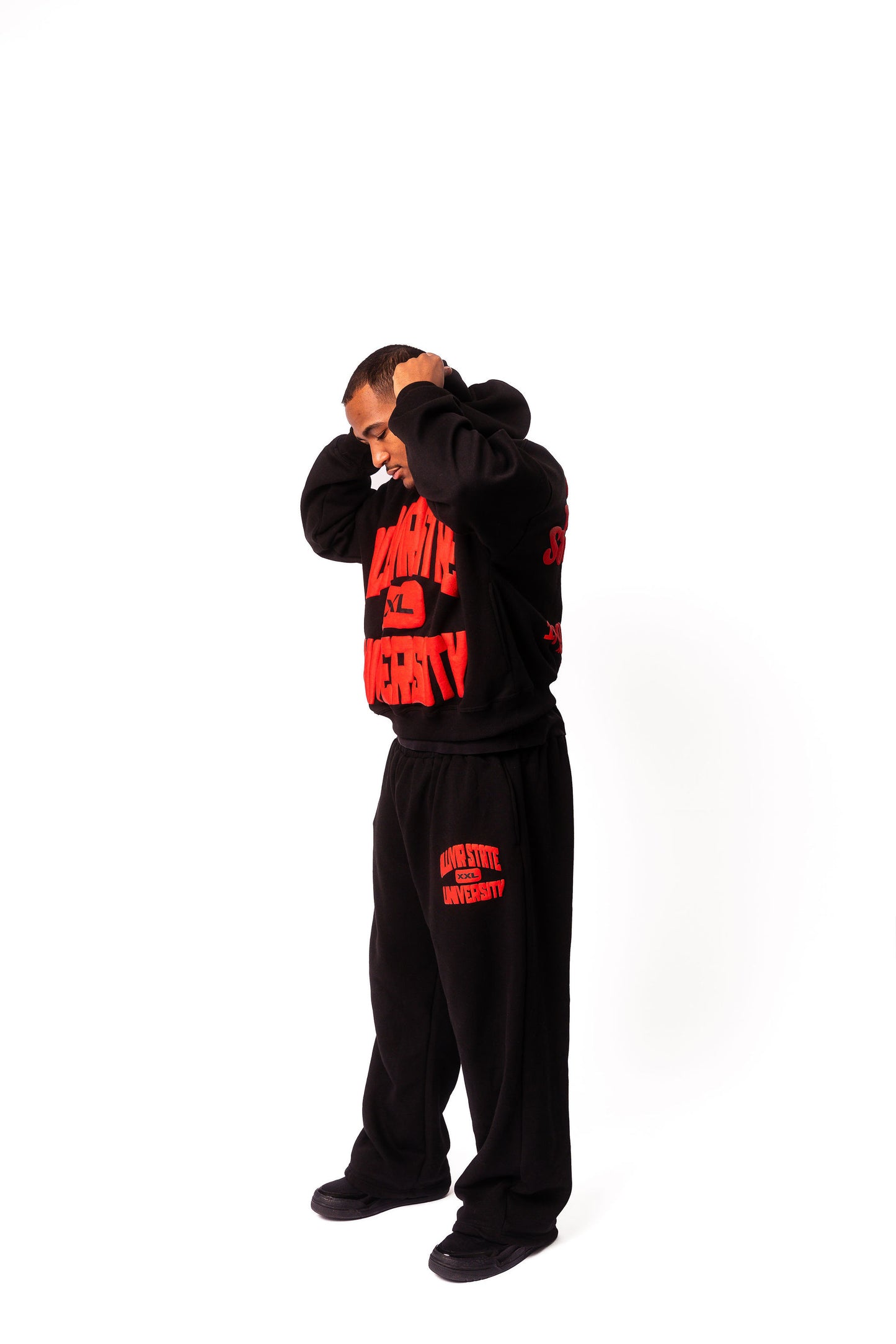 Allivir University Sweatpants - Black