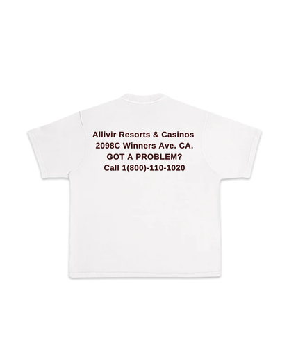 Allivir Dice T-Shirt -  White