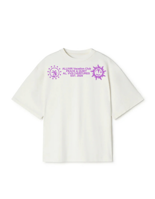 Allivir Vacations T-Shirt - White