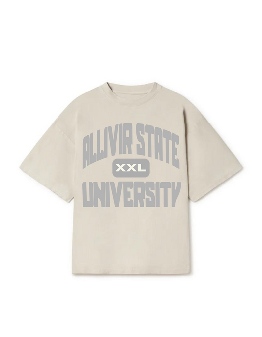 Allivir State University T-Shirt - Crème