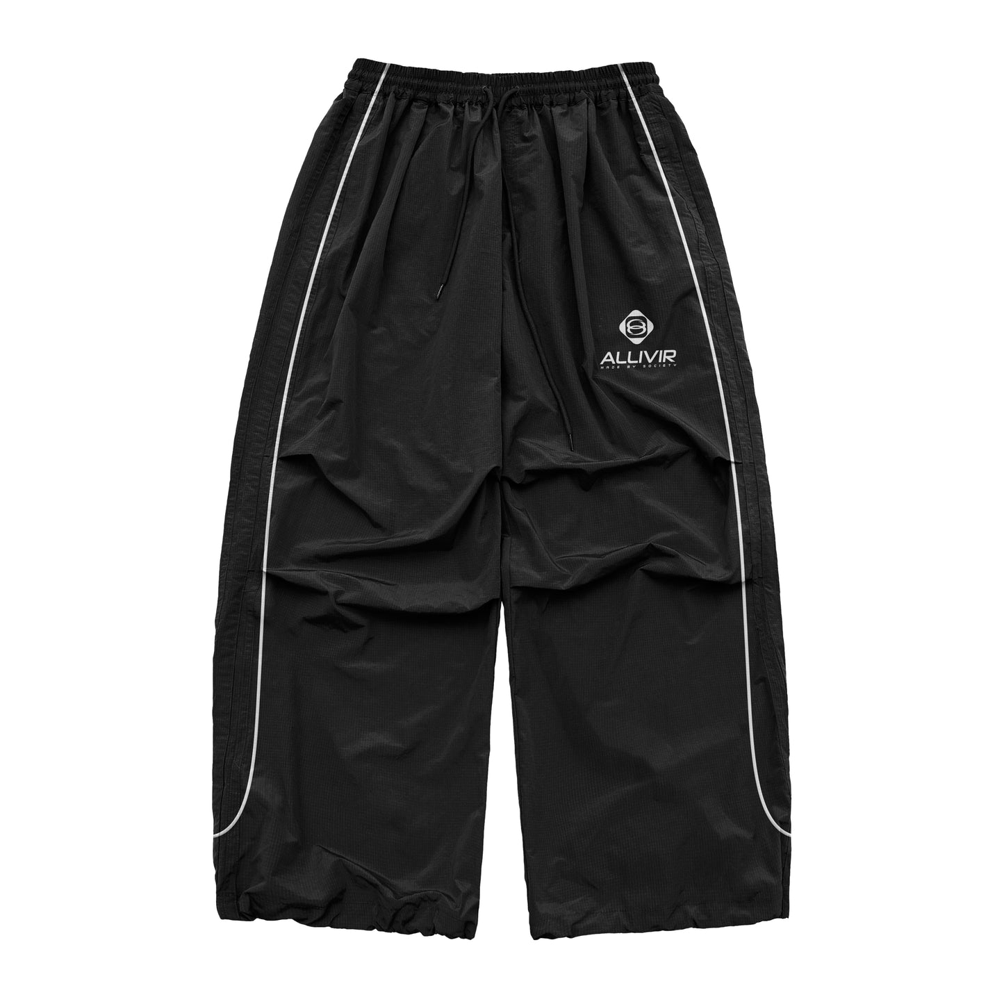 Allivir Champ Nylon Pants - Black