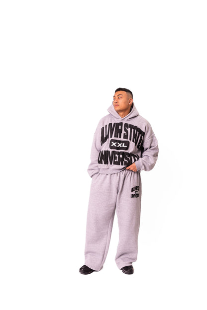 Allivir University Hoodie - Heather Grey