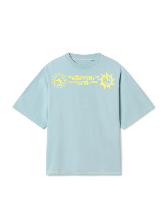 Allivir Vacations T-Shirt -  Ocean Blue