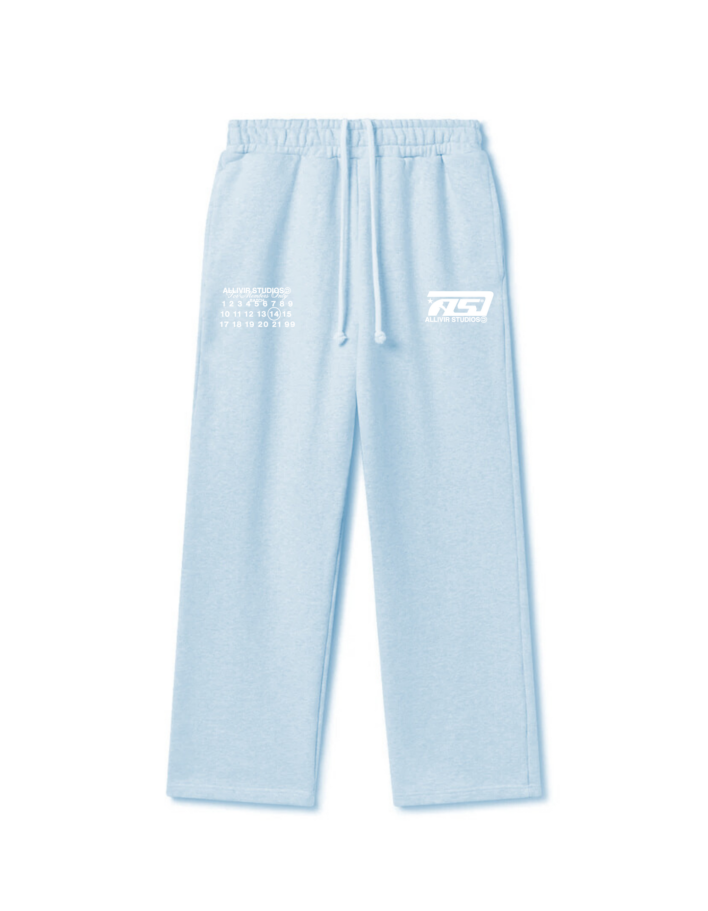 Allivir Studios Sweatpants - Carolina Blue