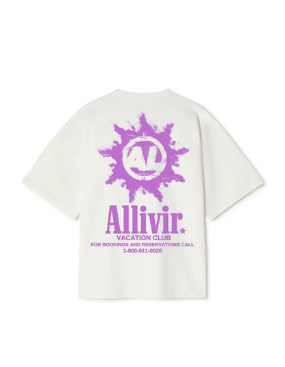 Allivir Vacations T-Shirt - White