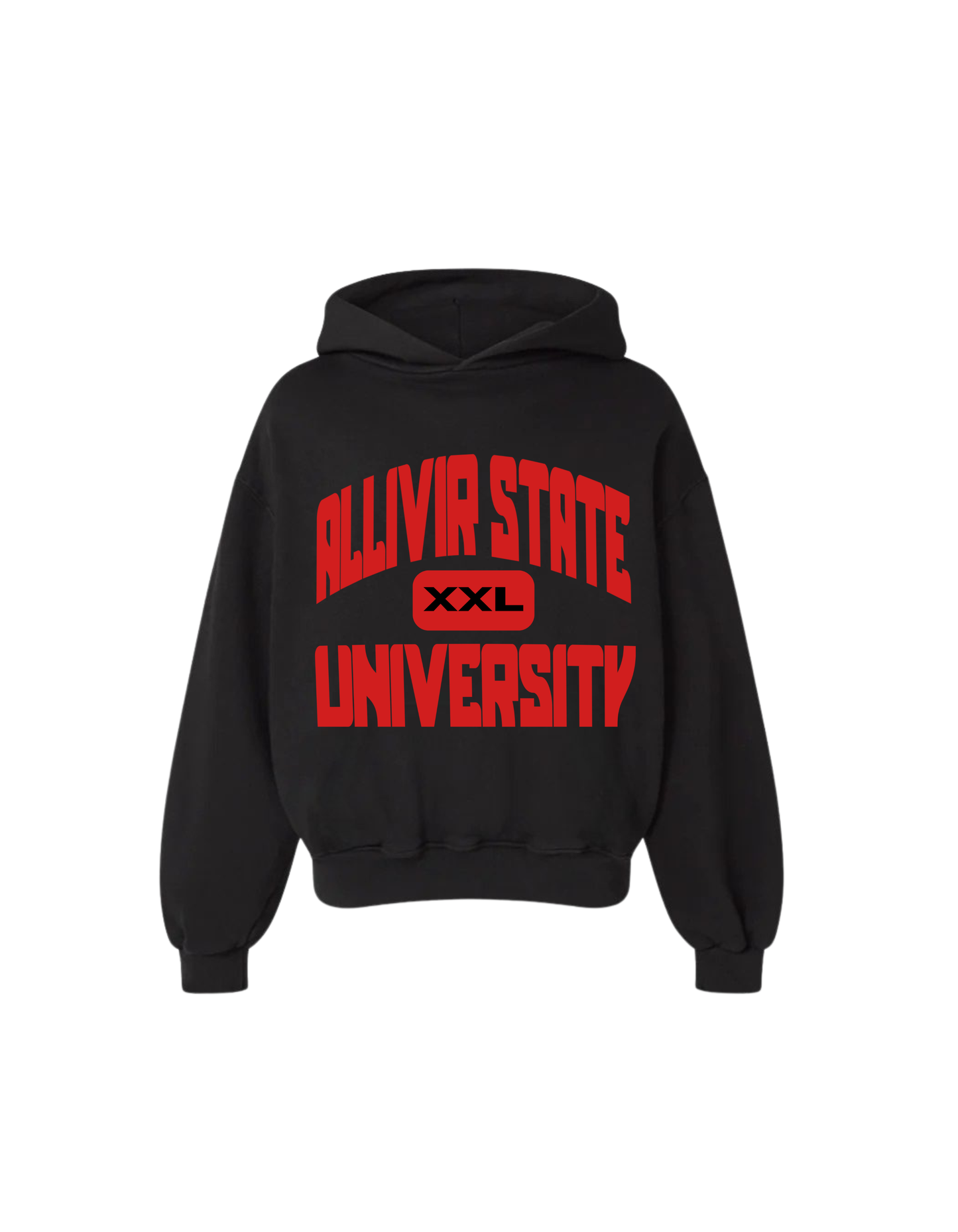 Allivir University Hoodie - Black