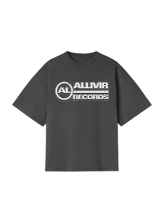 Allivir Records T-Shirt - Vintage Black