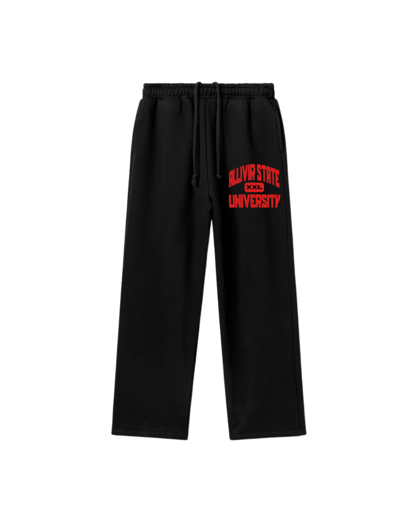 Allivir University Sweatpants - Black
