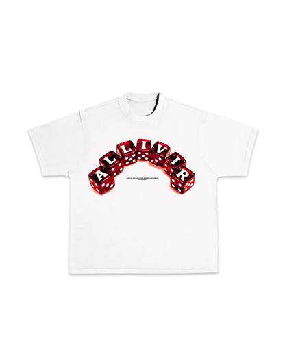 Allivir Dice T-Shirt -  White