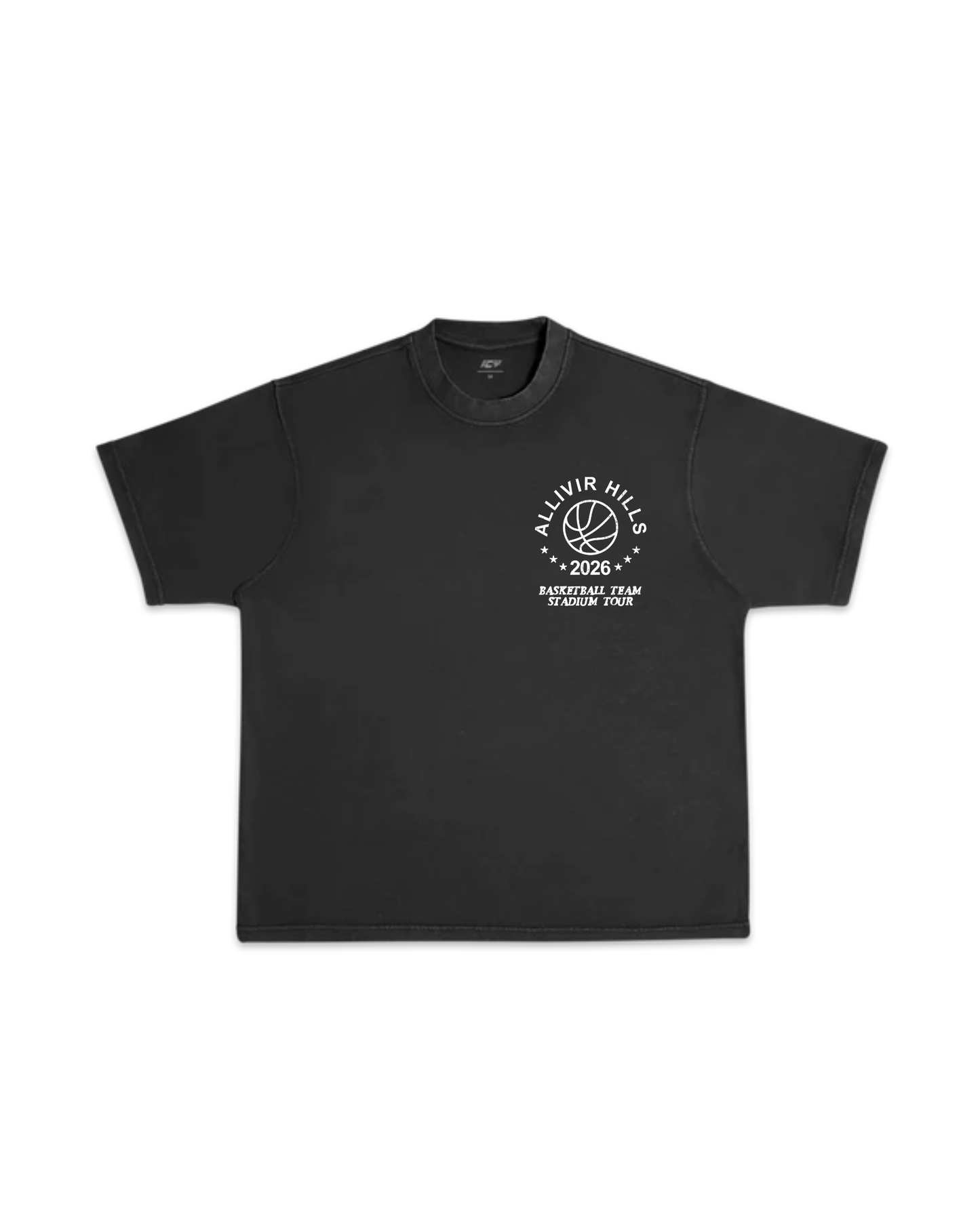 Allivir Stadium Tour T-Shirt -  Black