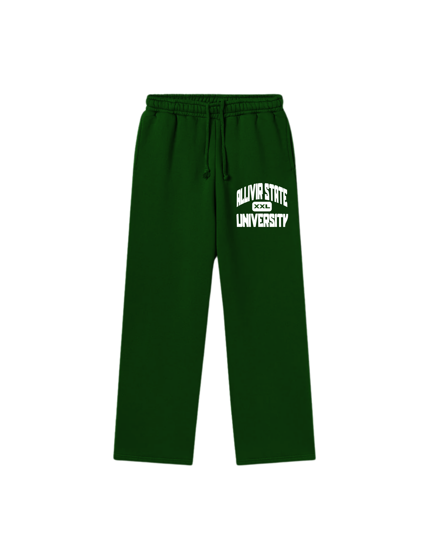 Allivir State University Sweatpant in Forest Green